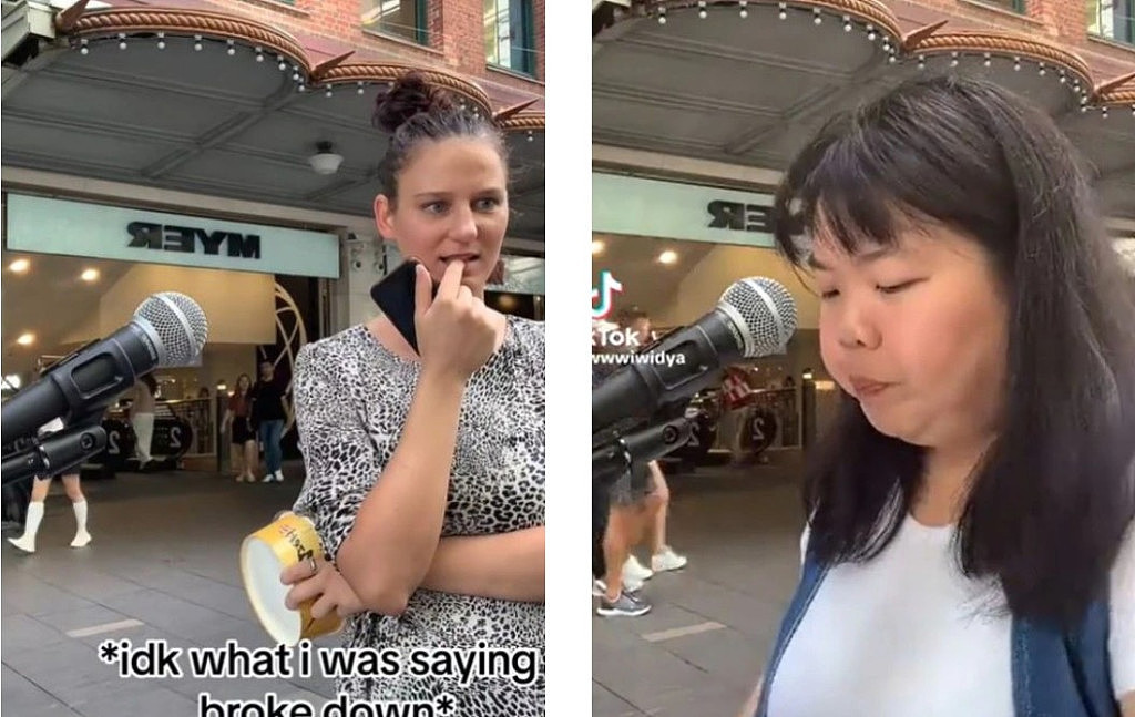 悉尼街头艺人CBD起争执，亚裔女歌手被骂哭！视频疯传，网友一边倒（组图） - 3