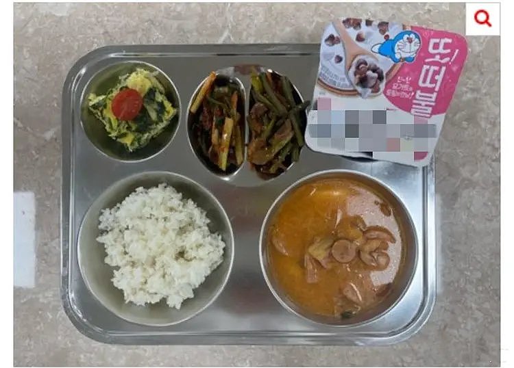 大韩孩子吃得太好！韩网狂捧韩国小学生午餐，泔水画风看傻网友（组图） - 3