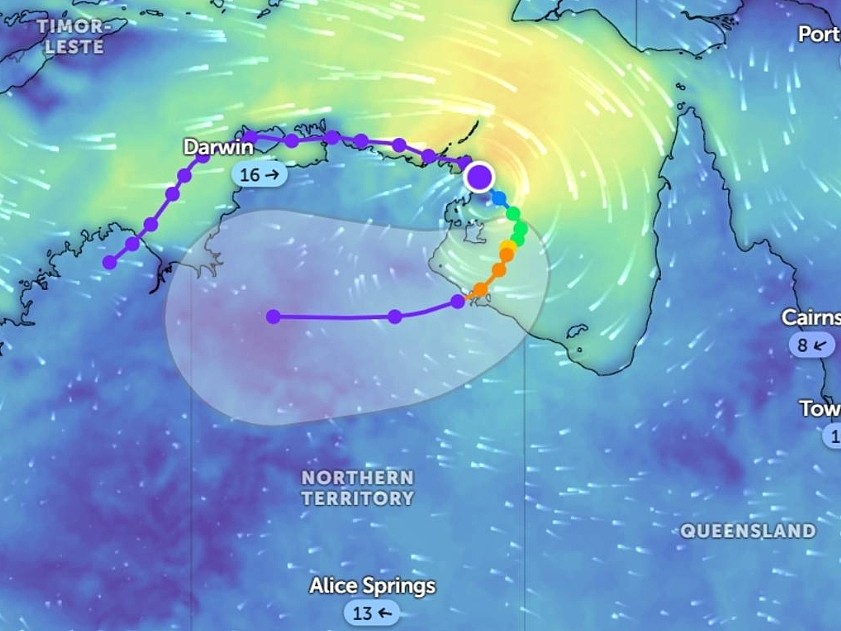 热带气旋再次升级！澳多地面临“重大危险”，超强降雨来袭，风速恐达200公里/时（组图） - 3