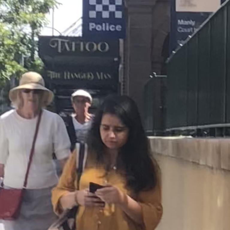 Kanishka Chaudhari (front) has to pay back the $1,158 she dishonestly obtained from her bottle shop boss. Picture: Manly Daily