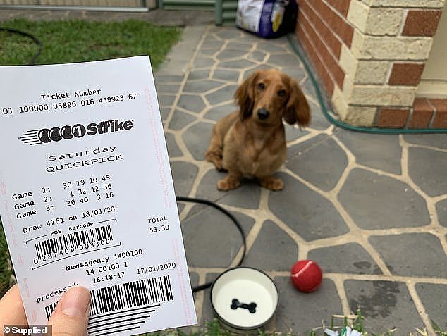 The man from Quakers Hill, in Sydney 's northwest, was the only division one winning entry in Lotto Strike draw 5142 on Saturday and won $1,704,523 (stock image)