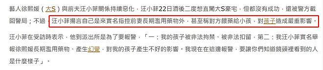 汪小菲指控大S喂药伤害孩子，张兰暗示具俊晔对小玥儿图谋不轨（组图） - 12