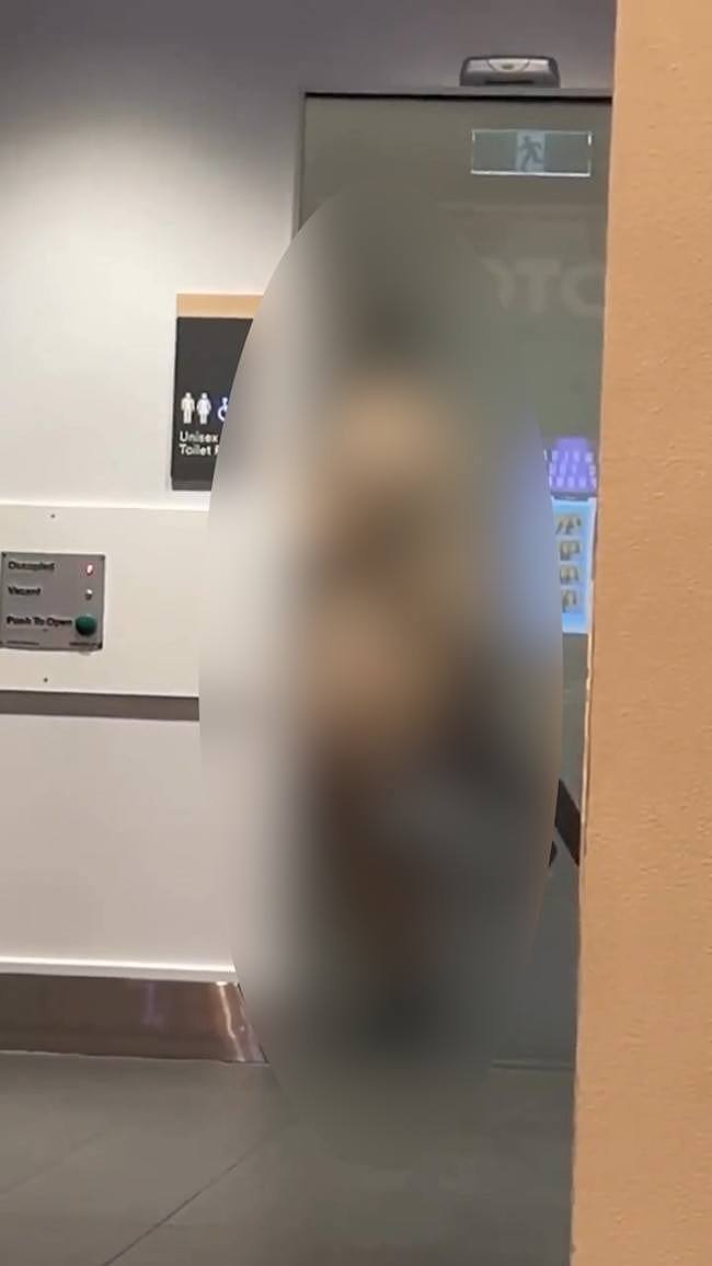 Footage emerges of lewd sex act in Sunshine Plaza disabled toilet stall. Picture – Instagram.