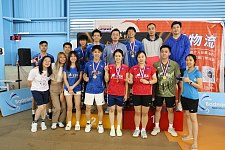 第八届悉尼中国高校羽毛球联赛，24支球队参与角逐决出各项名次（组图）