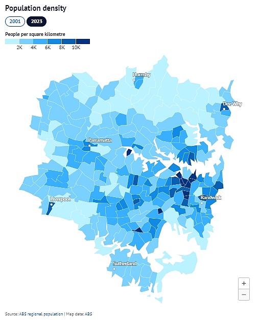 悉尼人口增长最快城区公布！Ultimo、Haymarket和Zetland上榜（组图） - 9