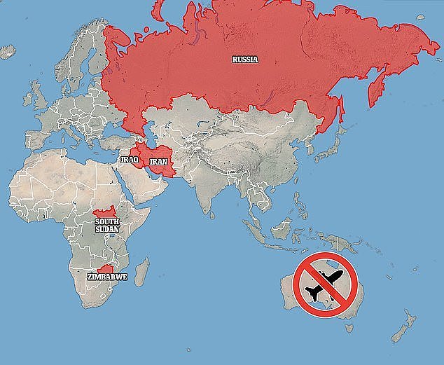 Tourists from at least five countries could be banned from travelling to Australia if Labor's tough new proposed migration laws pass Parliament. It's possible more would follow