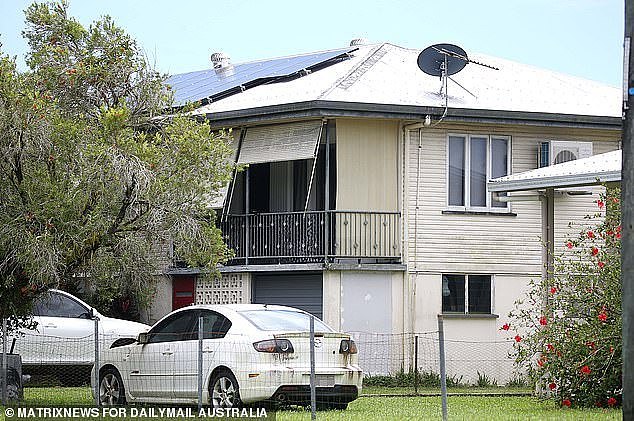 The 66-year-old, who had been living in this southeastern Innisfail house (above) for two years with his daughter and her family, had asked a doctor, fishermen and, reportedly, Vanuatuan worker John Yalu more than once to sever his lower left leg