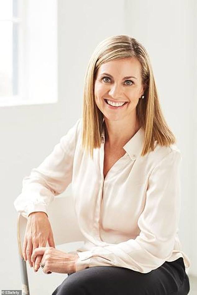 The government-funded body is run by former Twitter Director of Public Policy, Australia & SE Asia, Julie Inman-Grant (pictured), who receives an annual salary of almost $445,000