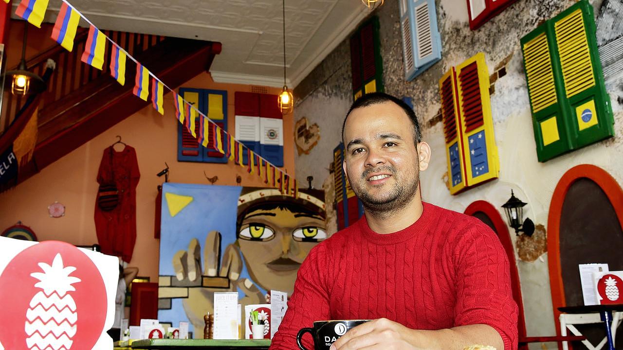 Sergio Luis Pinzon Gutierrez pictured at Exotik Latin in Newtown.