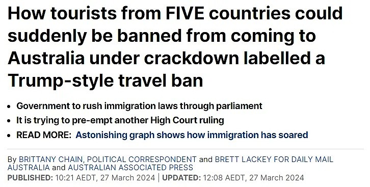 15名中国公民还没进入澳洲， 直接被劝返！ 5个国家公民被拒绝入澳， 开启无理由拒签模式（组图） - 7