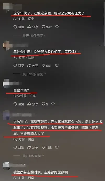 网传山西临汾多人当街持械砸车！警方通报：已全部抓获（视频/组图） - 9