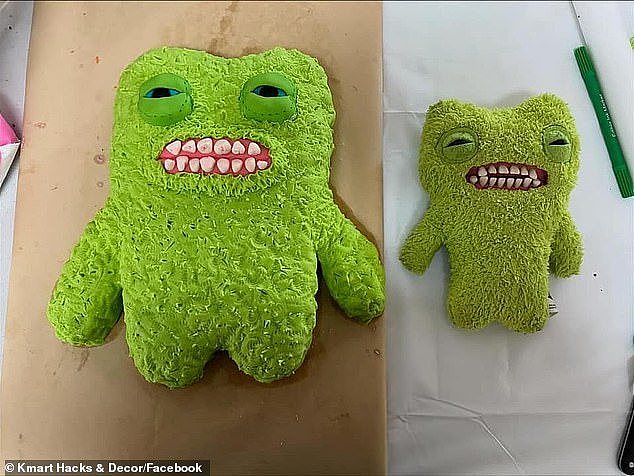The toys are part of the Fuggler range - soft toys deliberately created 'ugly' - and have been a hit with young children despite their forbidding appearance