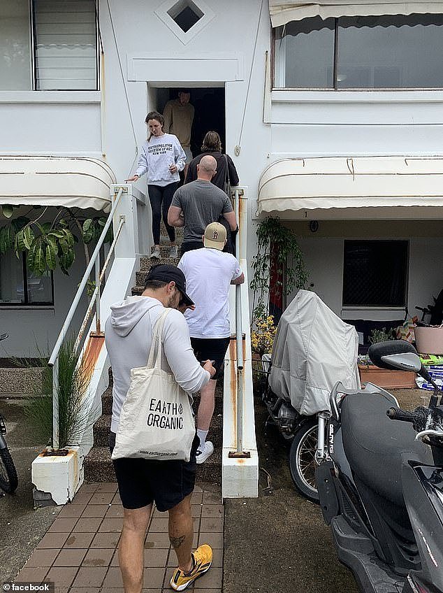 Australia now has a rental vacancy rate of just one per cent during a housing affordability crisis (pictured is a rent queue in Bondi)