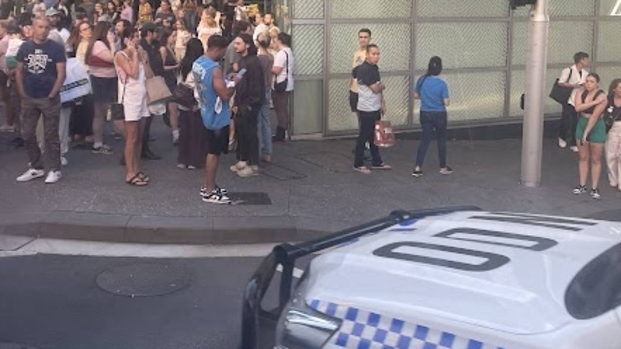 Police are on scene after multiple reported stabbings at Bondi Junction. Picture: Supplied