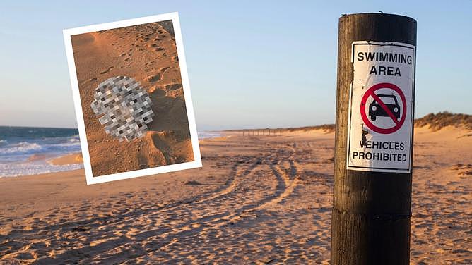 一位当地人沿着一个受欢迎的西南海滩散步，发现一名罕见的旅行者死在沙滩上，感到震惊和悲伤。