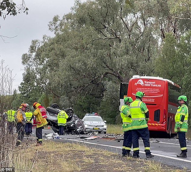 A horrific car crash outside Dubbo in NSW has claimed the life of one man