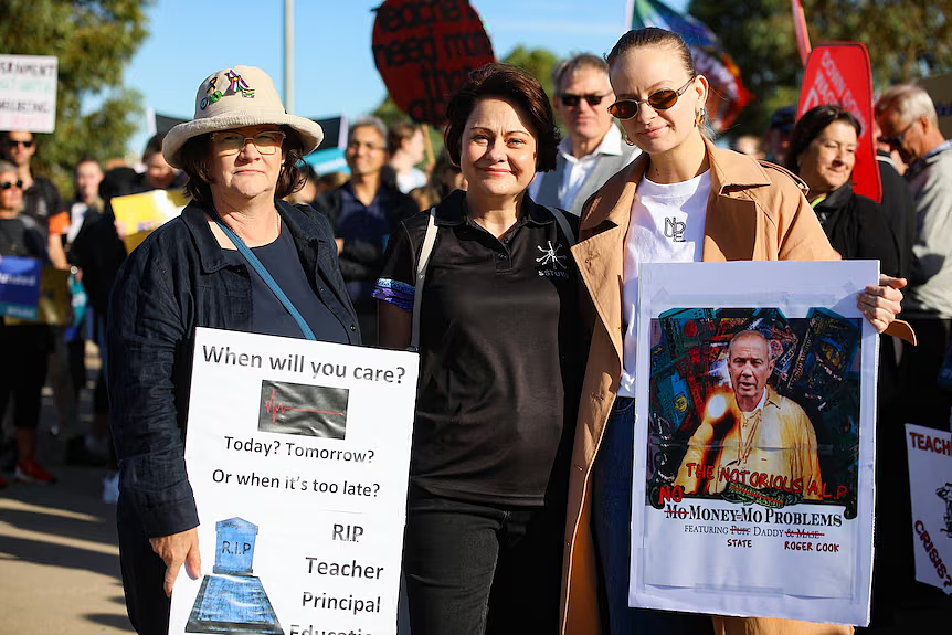 今天，西澳数千教师停课罢工！争取加薪和改善工作条件（组图） - 7