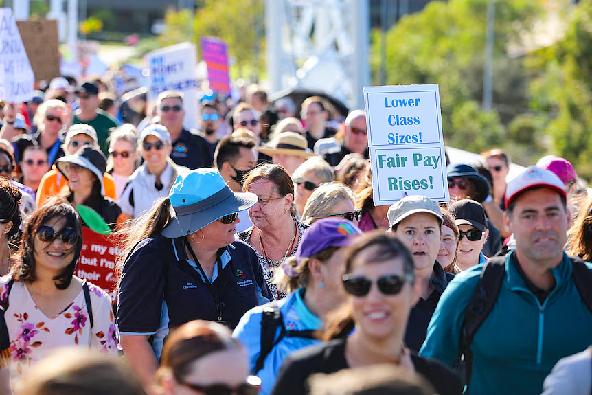 今天，西澳数千教师停课罢工！争取加薪和改善工作条件（组图） - 12