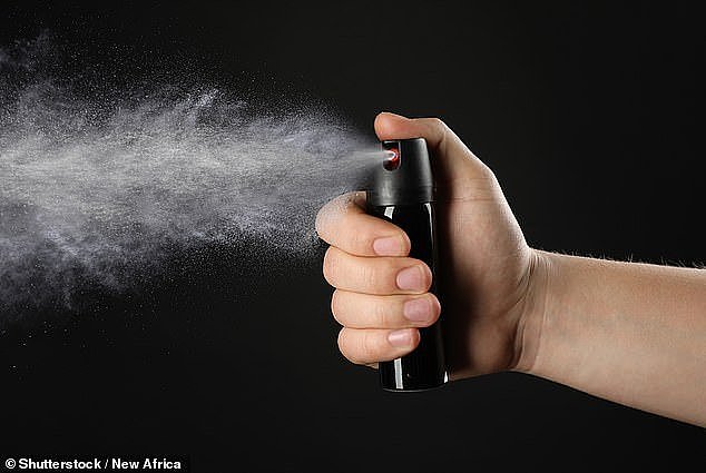 Pepper spray, also known as capsicum spray causes burning, pain, and tears when it comes into contact with a person’s eyes