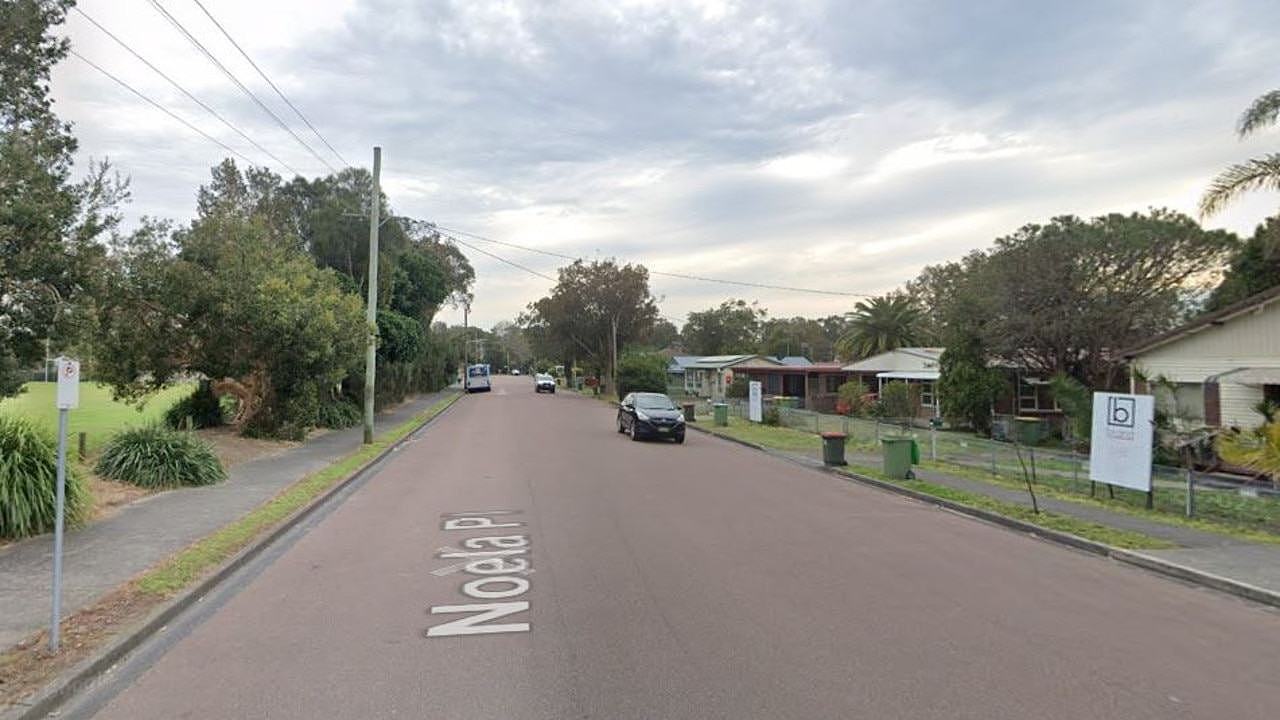 Police were called to the victim’s house on Noela Place, Budgewoi. Picture: Google