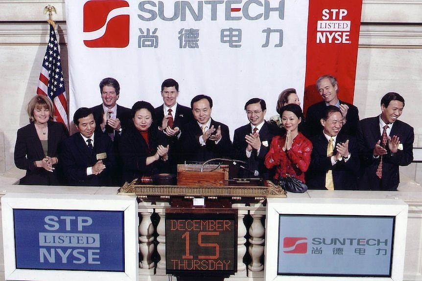 Sun Tech于2005年在纽约证券交易所上市。
