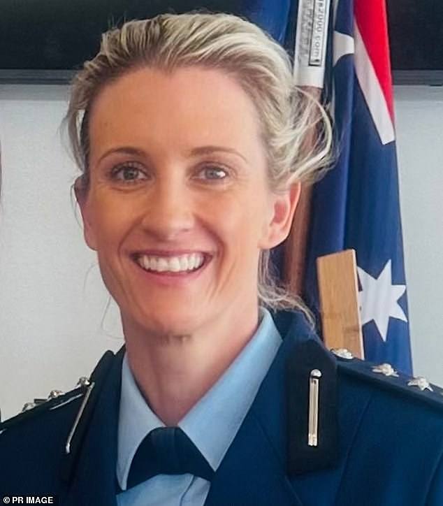 Police officer Amy Scott (pictured) prevented more carnage after she ran into a shopping centre and ended Joel Cauchi's rampage