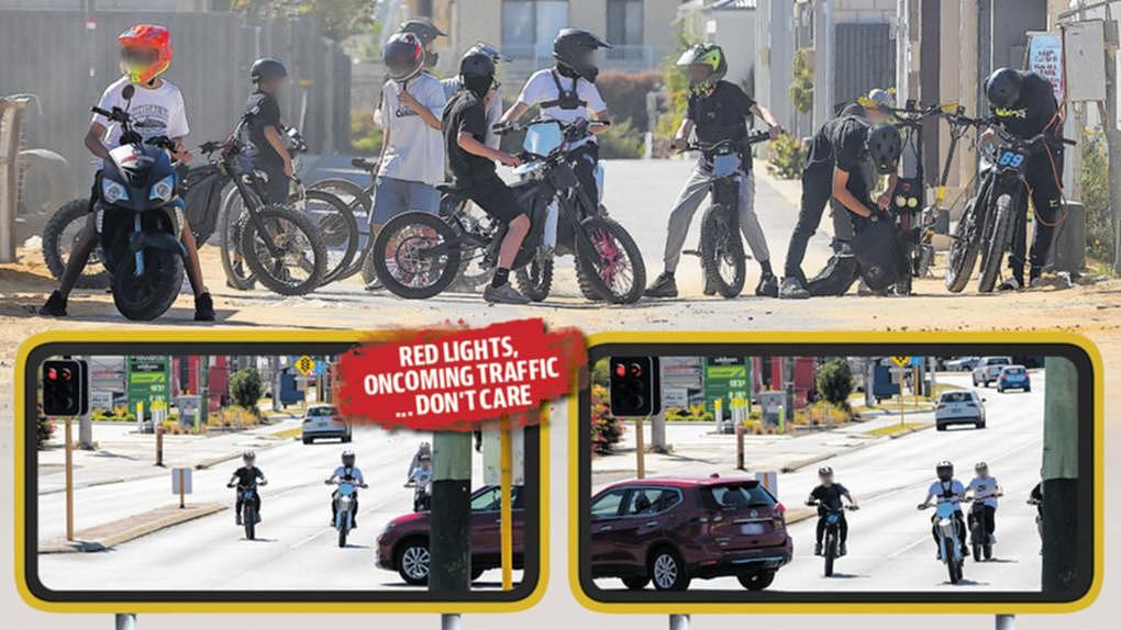 他们不是非法摩托车团伙的成员，但他们像拥有它们一样在街上骑行。