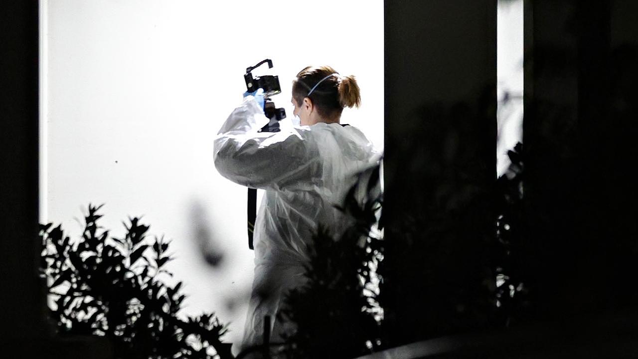 Police and Forensic Investigators at the crime scene. Picture: Adam Yip / NCA NewsWire
