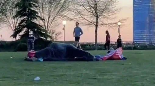 美国网友在公园拍到男女毯下激战，视频疯传后，大家决心找出他们...（视频/组图） - 20