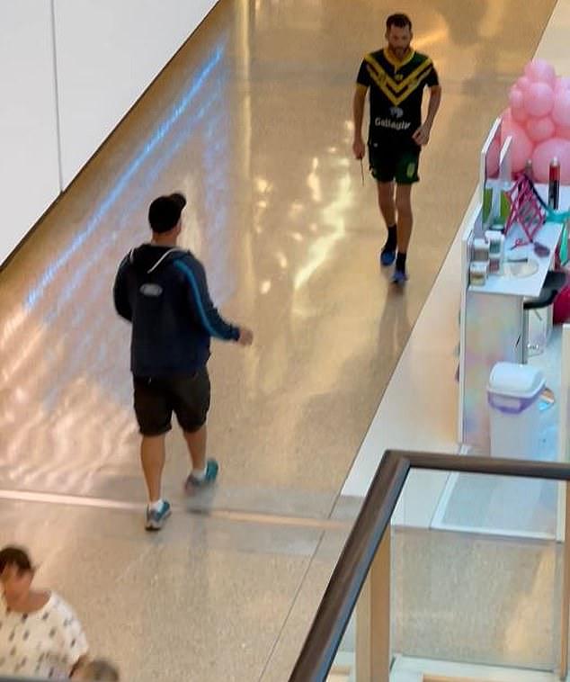 Images of Cauchi stalking shoppers in an Australian rugby league jumper began circulating in the aftermath of the April 13 attack and have been published around the world