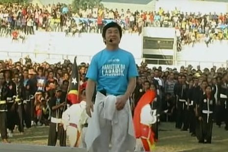 jackie chan in timor