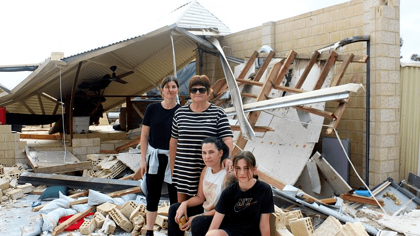 西澳遭遇龙卷风袭击，这些家庭可领$4000救济金（组图） - 2
