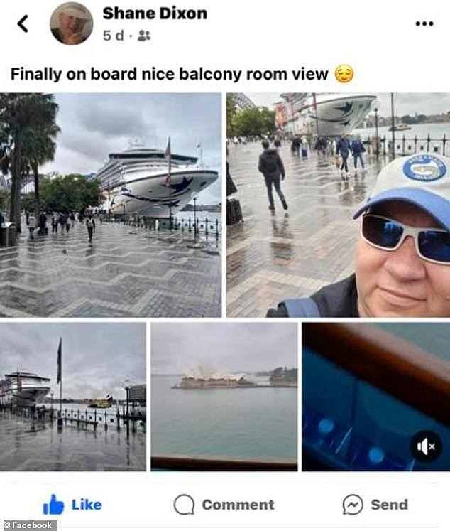 Pictured: Photos of the ill-fated trip that Shane posted online before he boarded the cruise