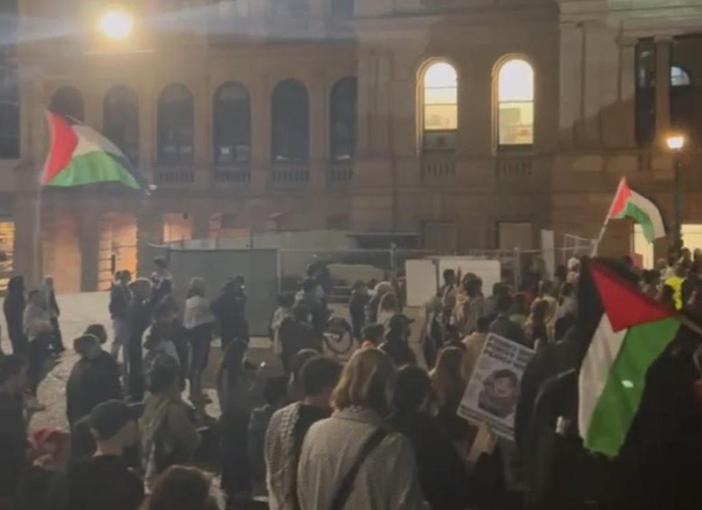 悉尼CBD爆发亲巴集会！数千抗议者参与游行，高呼“巴勒斯坦万岁”（组图） - 5