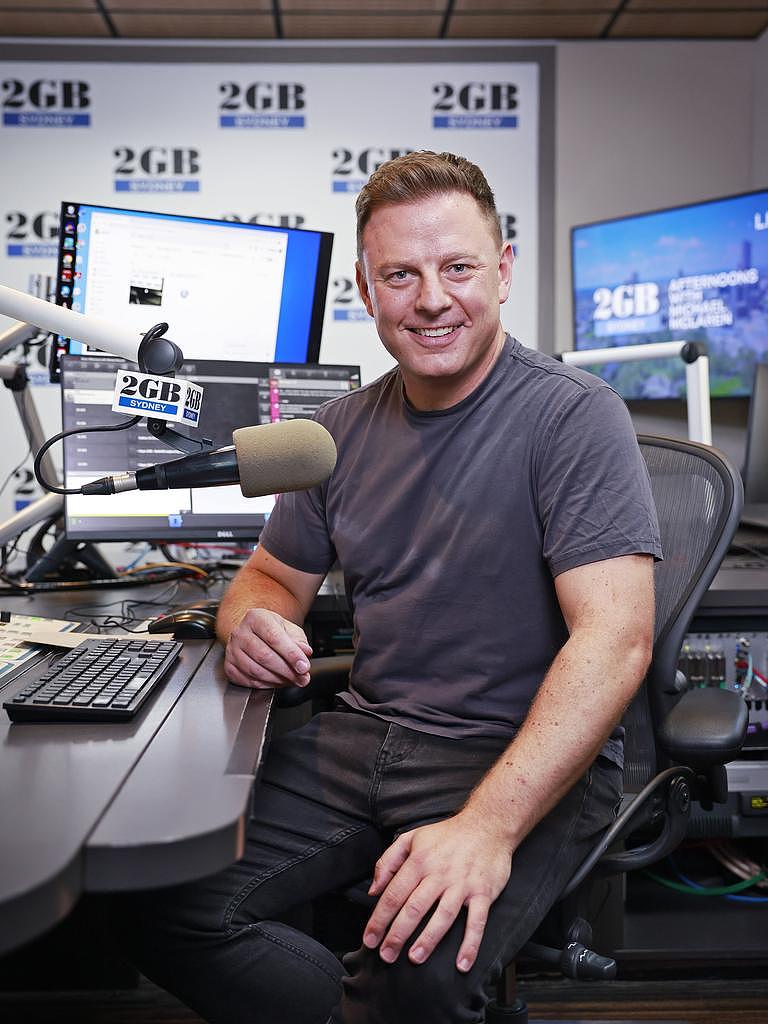 2GB radio host Ben Fordham. Picture: Sam Ruttyn