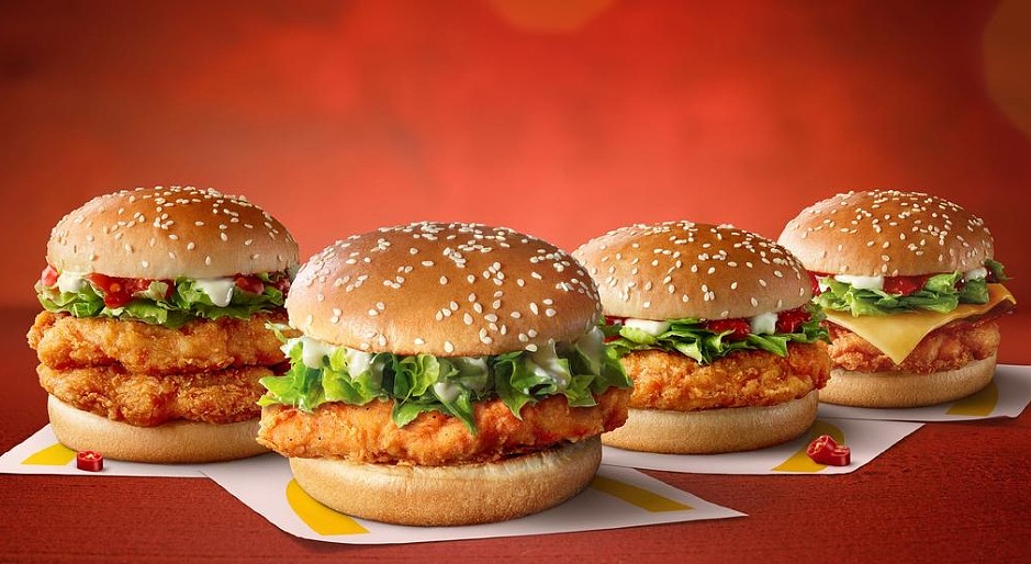 澳麦当劳推新品汉堡！本周限时上架，热门小食同时回归，吃辣星人别错过（组图） - 2