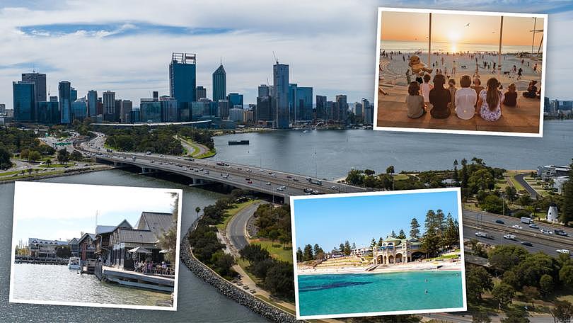 WA’s sublime coastline is catching the attention of overseas property hunters, with Perth rounding out the top five most searched locations in the year to April.