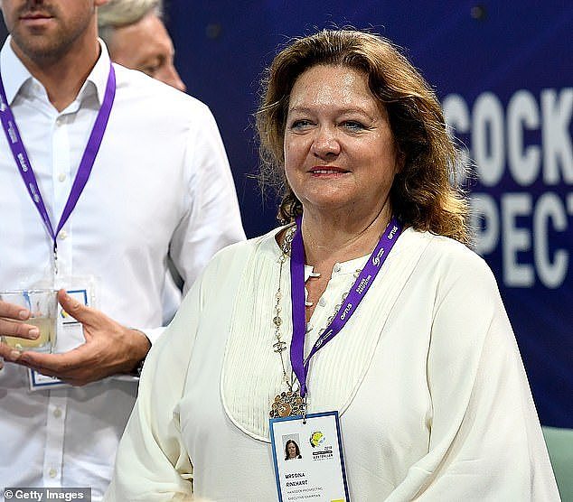 Gina Rinehart is Australia's richest person with a $37billion fortune through her mining empire