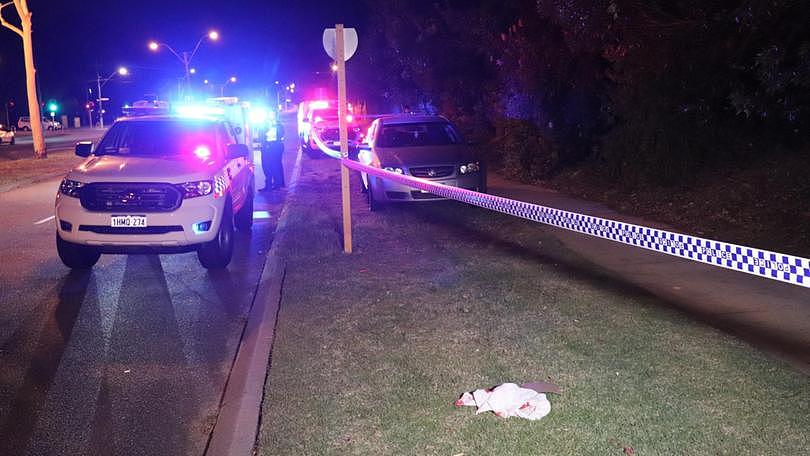 Police are investigating after a minor car crash turned into a bloody assault and robbery.