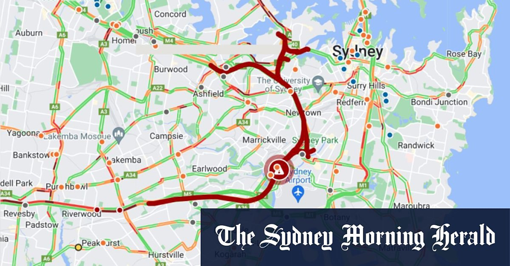 悉尼货车突然起火，致M8隧道双向关闭！多条道路拥堵（图） - 2