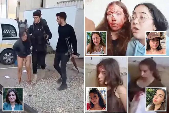 5名以色列女孩囚禁画面公开，有血污，哈马斯威胁她们“会怀孕”（组图） - 1