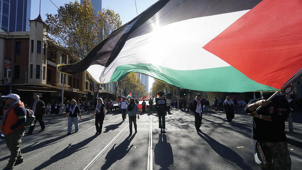 悉墨爆发反战游行！数千人涌上街头，谴责以色列发动战争（组图） - 6