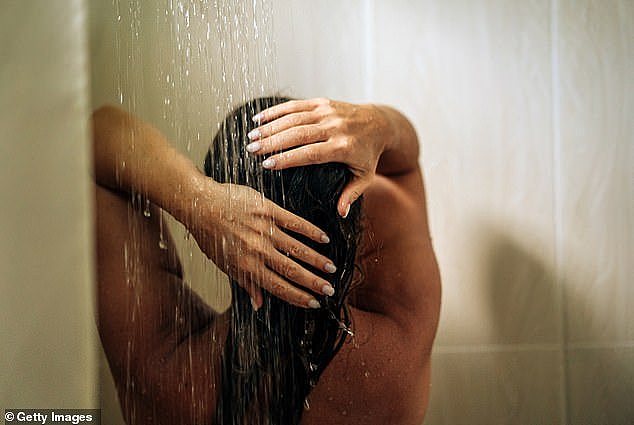 Many Australians have admitted they only shower in the morning to rid their body of night sweats and feel fresh before work (stock image)