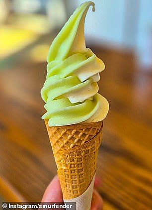 许多人都说这款冰淇淋“很美味”
