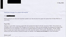 Telstra宣布纸质账单费用上涨！直指是澳洲邮政所致，鼓励客户采用“无纸化”选项（组图）