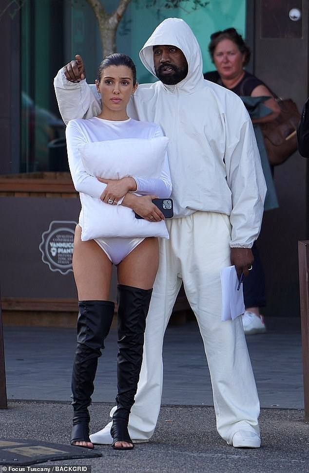 Earlier this week, Kayne, 46, and his wife Bianca, 29, caught the attention of fans as they made a show-stopping appearance when they touched down in Florence, Italy
