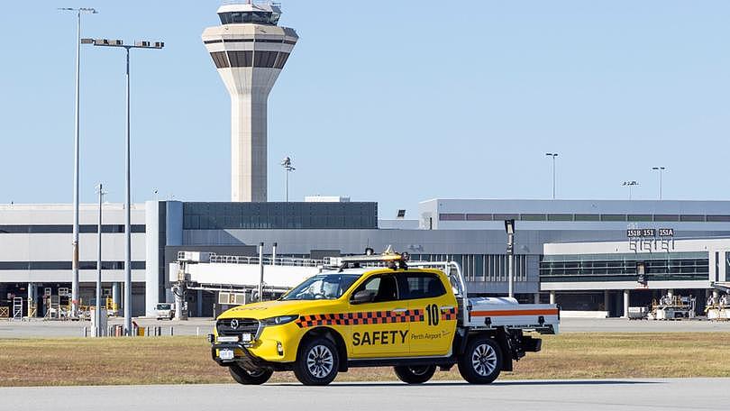 A 29-year-old man allegedly assaulted two people inside Perth Airport’s domestic terminal — which left one man requiring stitches — before he was found in possession of steroid vials by the Australian Federal Police.

