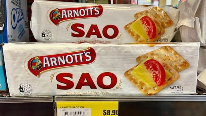 The cost of staple favourites at a remote WA store. Picture: ABC