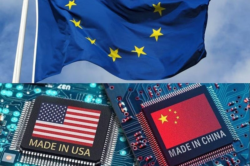 欧盟、美国、中国对人工智能的不同监管模式。