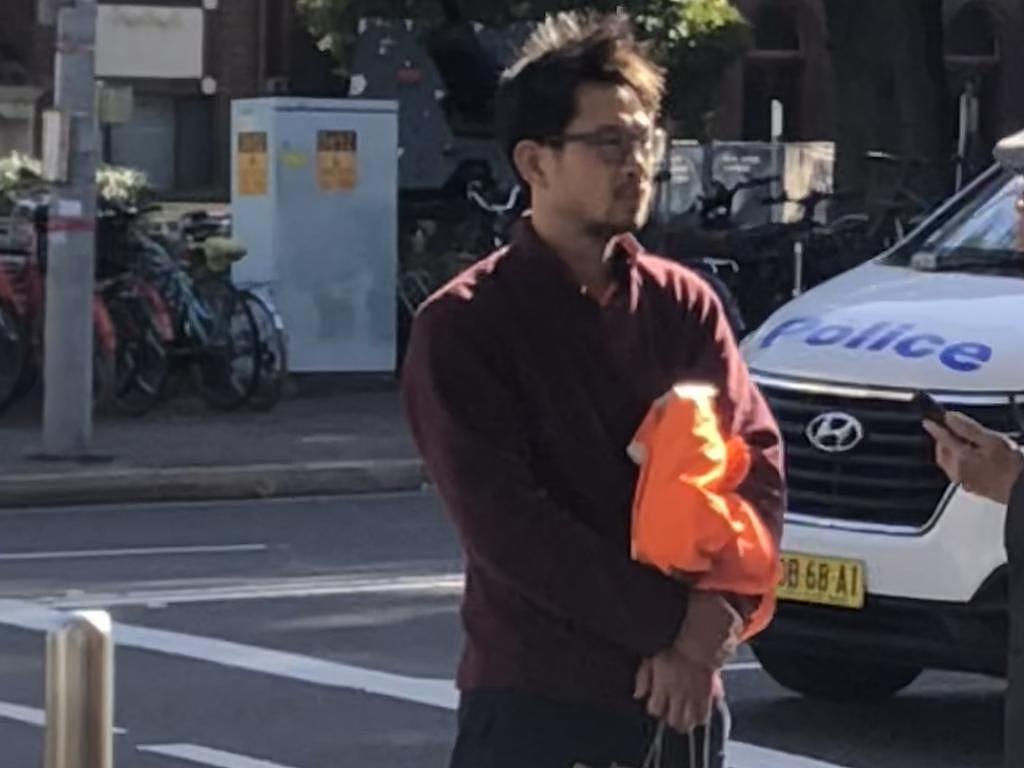 Duc Tung Do (left), 40, an Airtasker handyman of Cabramatta, outside Manly Local Court on Wednesday where he was convicted of three counts of sexual touching without consent. Picture: Manly Daily